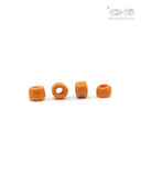 Wikinger Glasperle Gotland, orange, 10 Stück