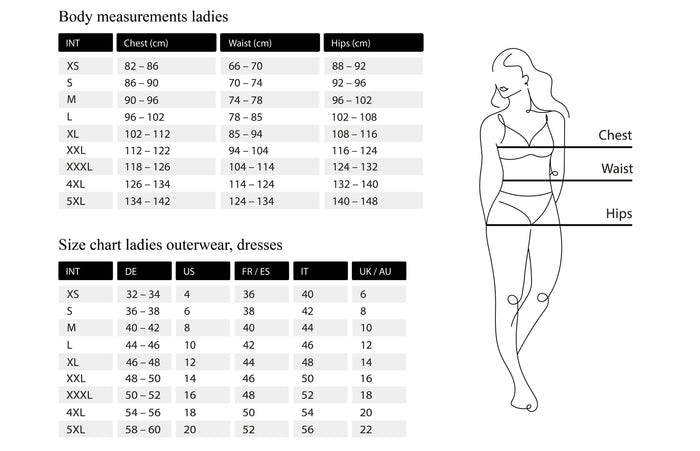 Noble embroidered dress Loretta, black