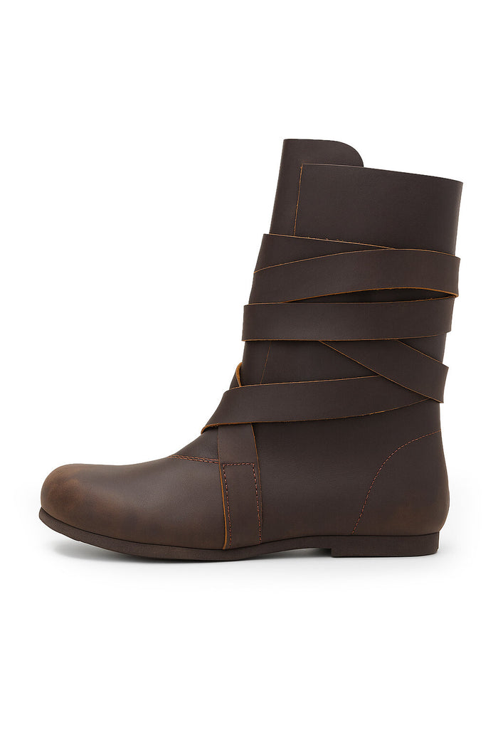 Wikińskie buty Hedeby, brązowe