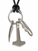 Amulet van Hesselbjerg, 8e eeuw, verzilverd brons