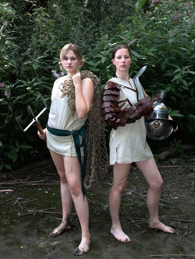 Den Look erhalten: Gladiatrices - thraex und retiarius