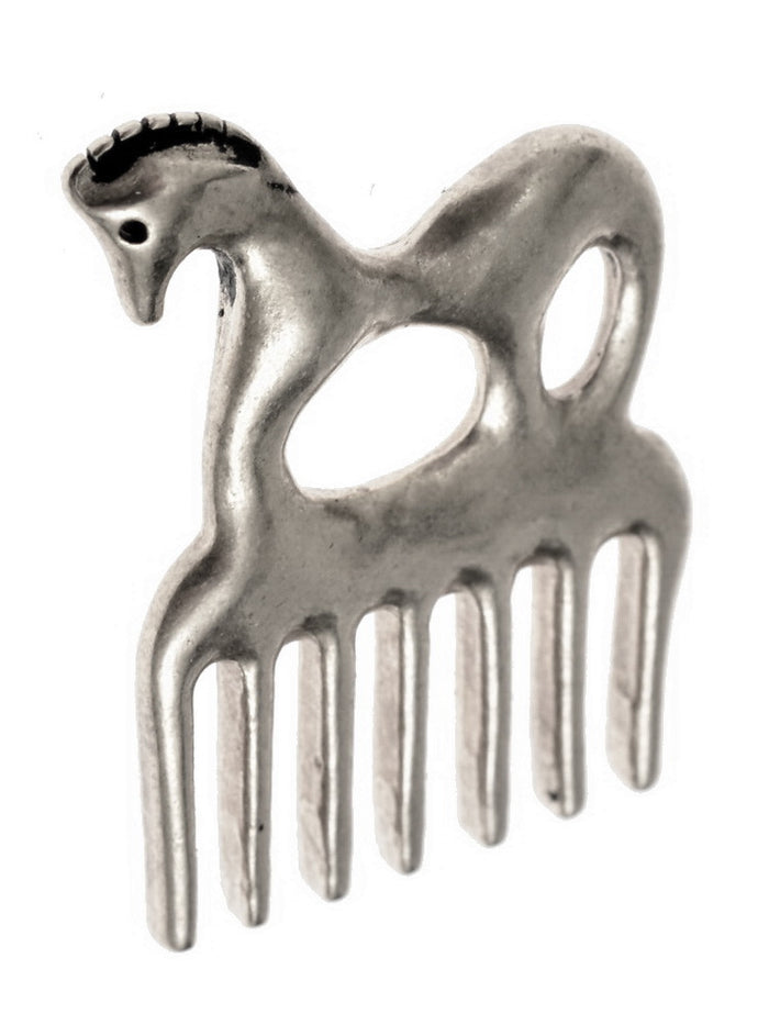 Crête de cheval celtique Francfort-Praunheim, 1er siècle avant JC, bronze argenté