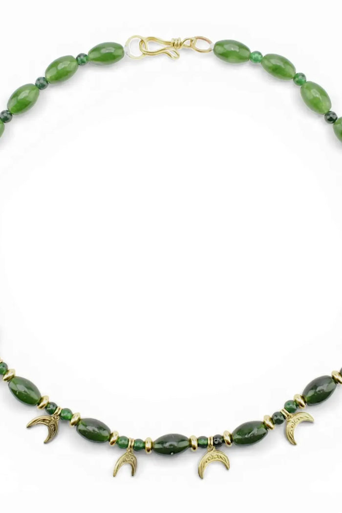 Romeinse ketting Valeria, lunulae