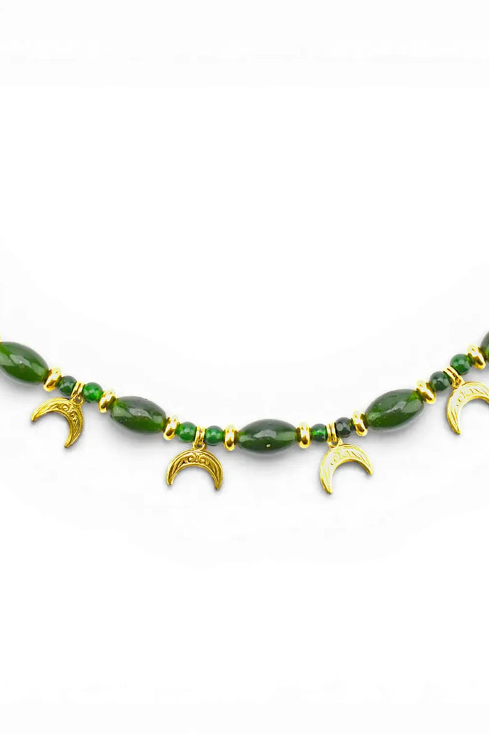 Romeinse ketting Valeria, lunulae