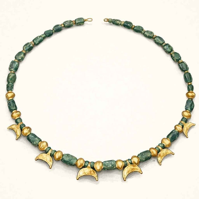 Colar romano Valeria, lunulae