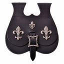 Nyretaske Fleur-de-Lys, sen middelalder, sort
