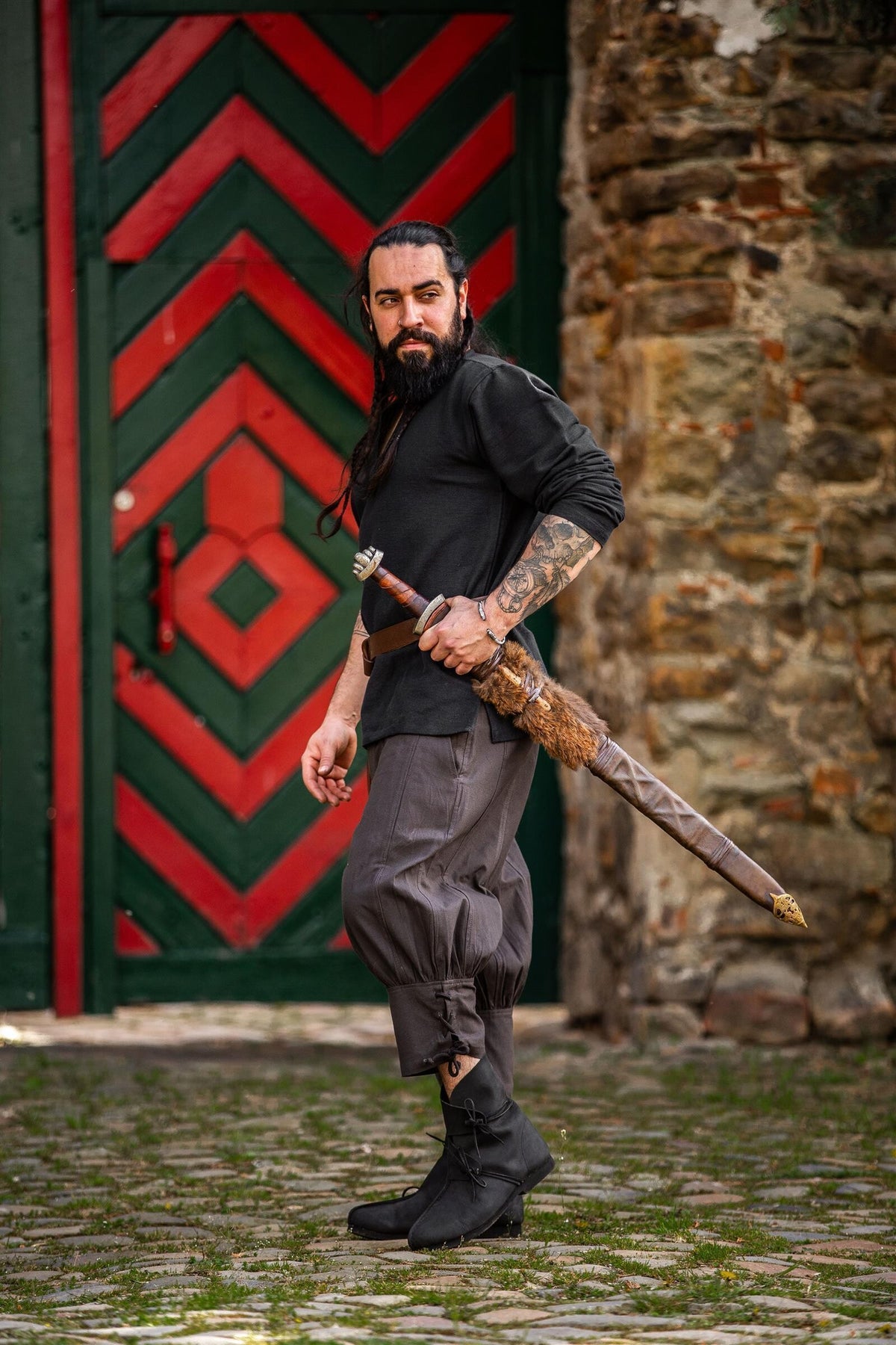 Pantalón Pavia, marrón