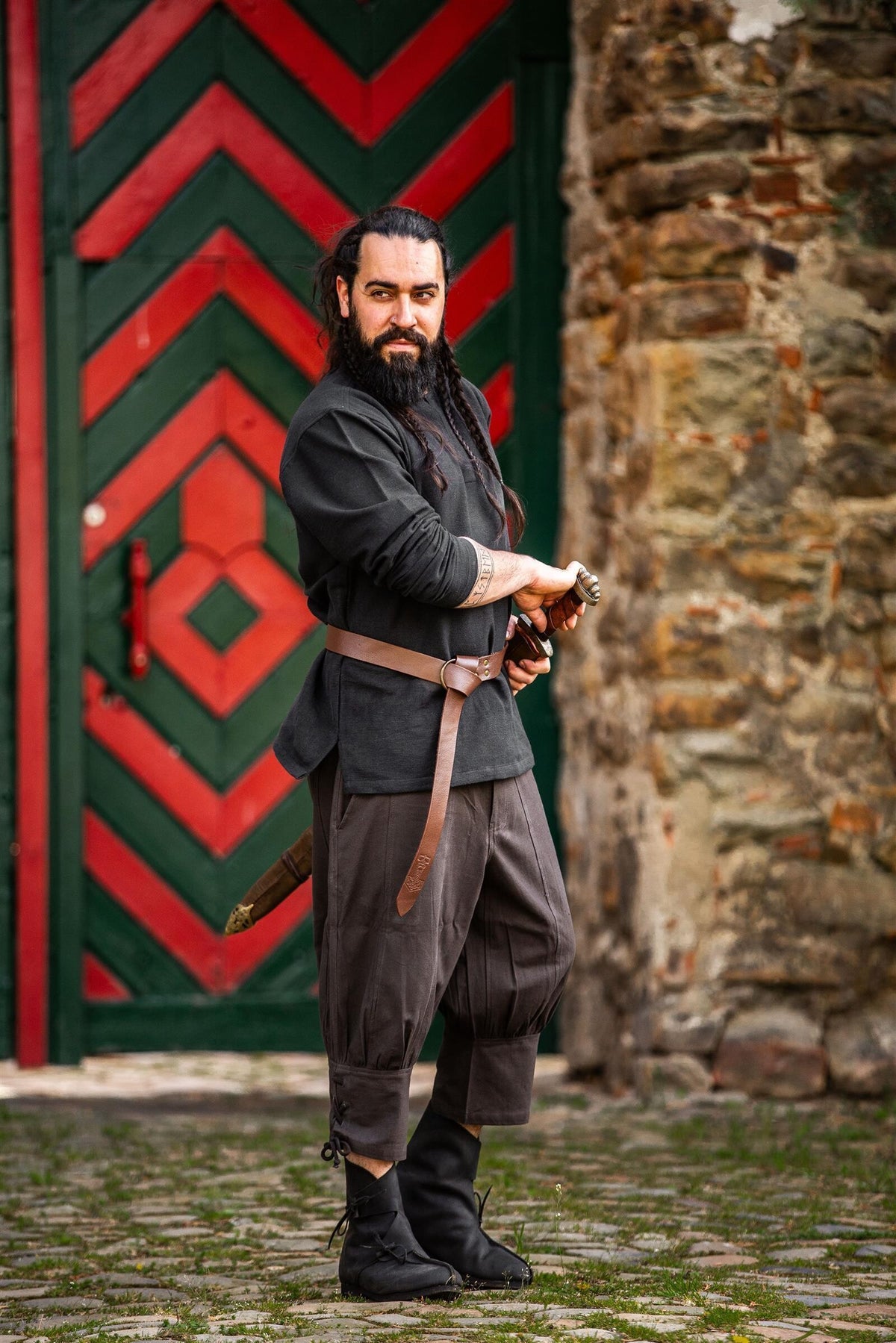 Pantalón Pavia, marrón