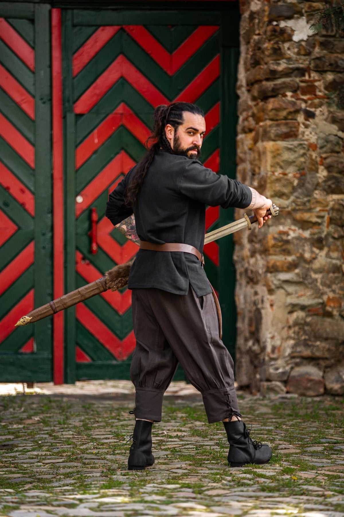 Pantalón Pavia, marrón