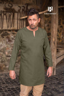 Middeleeuwse tuniek Leif, groen