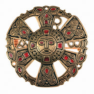 Merovingische broche Limons, 6e-7e eeuw, brons