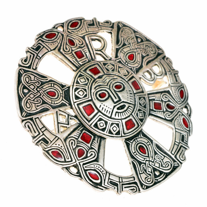 Merovingische broche Limons, 6e-7e eeuw, brons