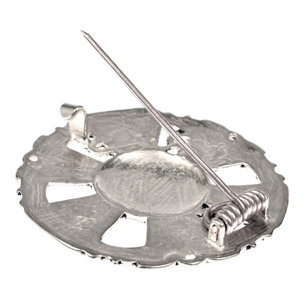 Merovingische broche Limons, 6e-7e eeuw, brons
