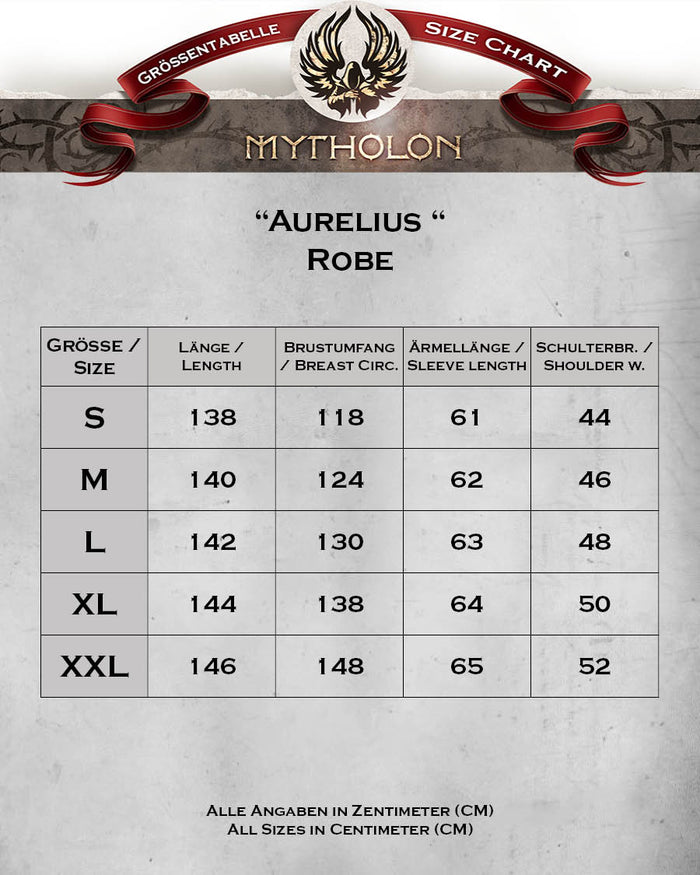 Tovenaarsgewaad Aurelius, bruin