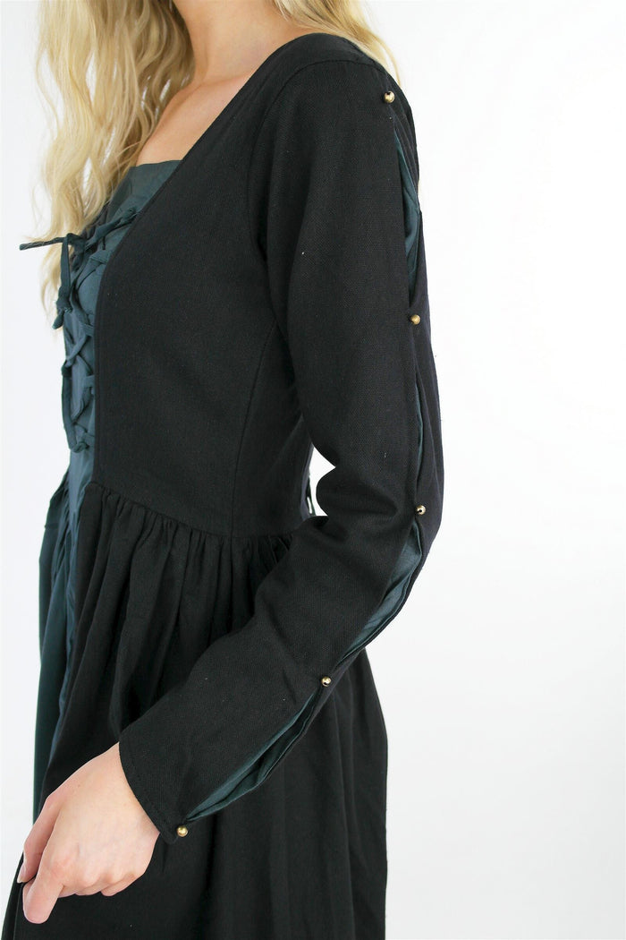Renaissance dress Medusa, black