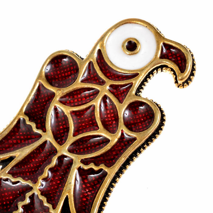 Ostrogotische adelaarshanger Via Flaminia, 5e-6e eeuw, verzilverd brons
