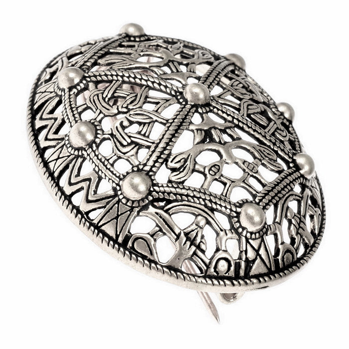 Broche de tartaruga Akershus - vista frontal
