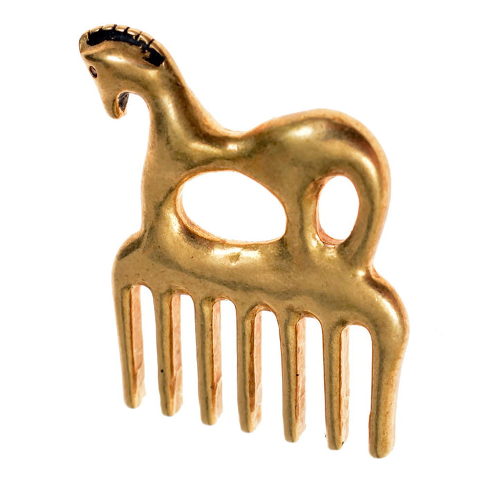 Crête de cheval celtique Francfort-Praunheim, 1er siècle avant JC, bronze argenté