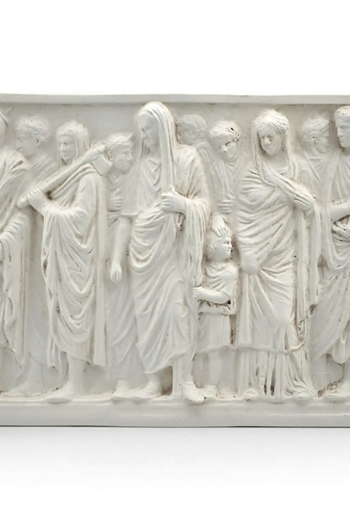 Wandreliëf Ara Pacis, Augustus en familie, Alabastergips