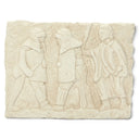 Wandreliëf gladiatorengevecht, Alabastergips
