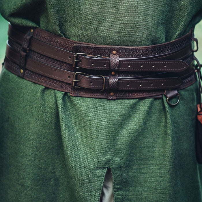 Curea celtică Ruari, maro închis