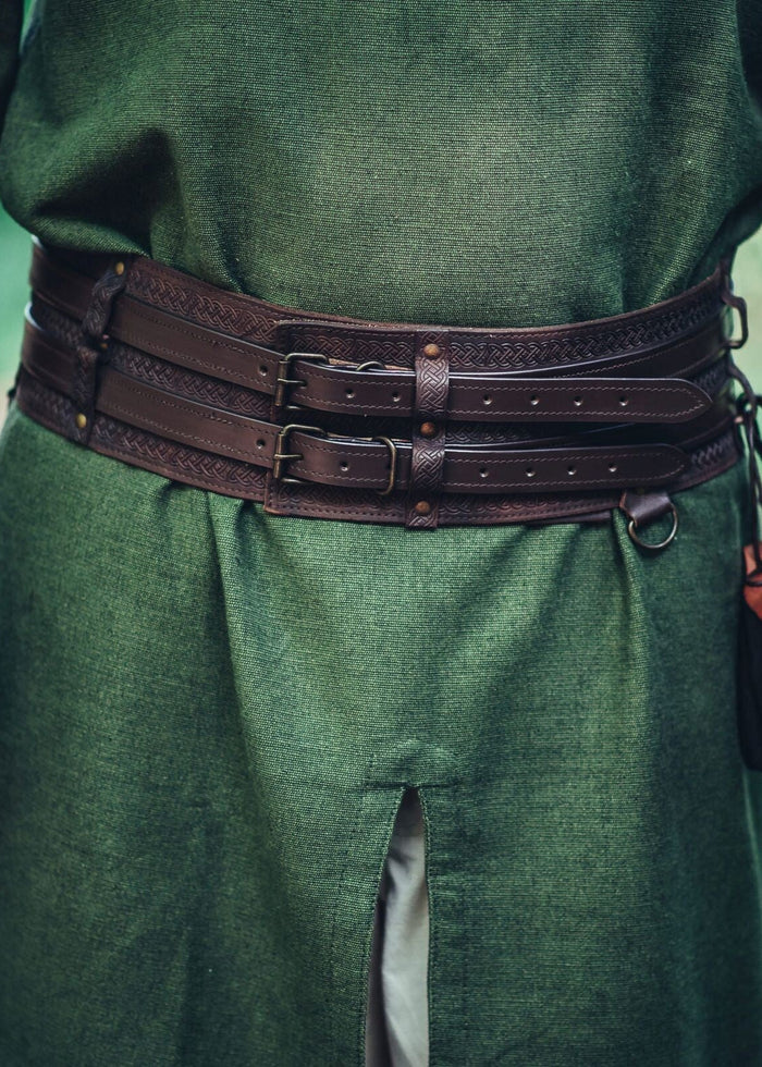 Celtycki pas Ruari, ciemnobrązowy