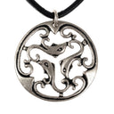 Romeinse dolfijnhanger, 2e-3e eeuw, verzilverd brons