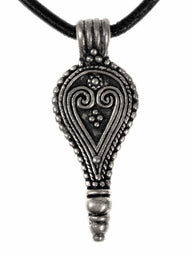 Pendente romano, século I, bronze prateado