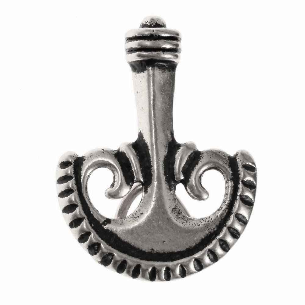 romersk pelta-fibula, brons