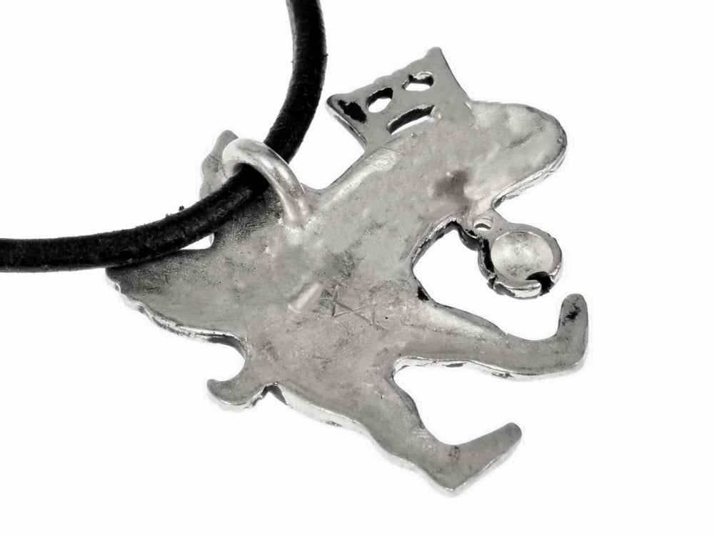 Romarska znakna krilata figura s krono, 14.-15. stoletje, bron