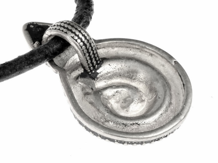 Amulette de serpent Gørding, 10e-11e siècle, bronze argenté