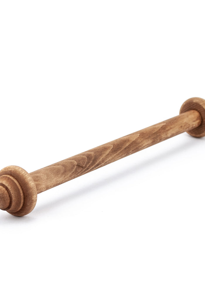 Bastão de rolagem de escrituras, madeira de faia, 20 cm