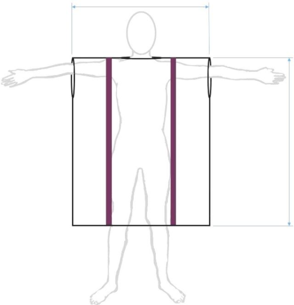 Roman tunic with red clavi