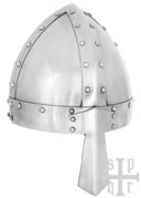 Normandische spangenhelm met neusstuk 2 mm voorkant
