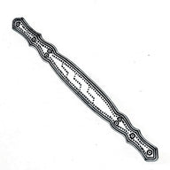 Viking rod divider Stora Ire, Gotland, 8th-10th century, silvered bronze
