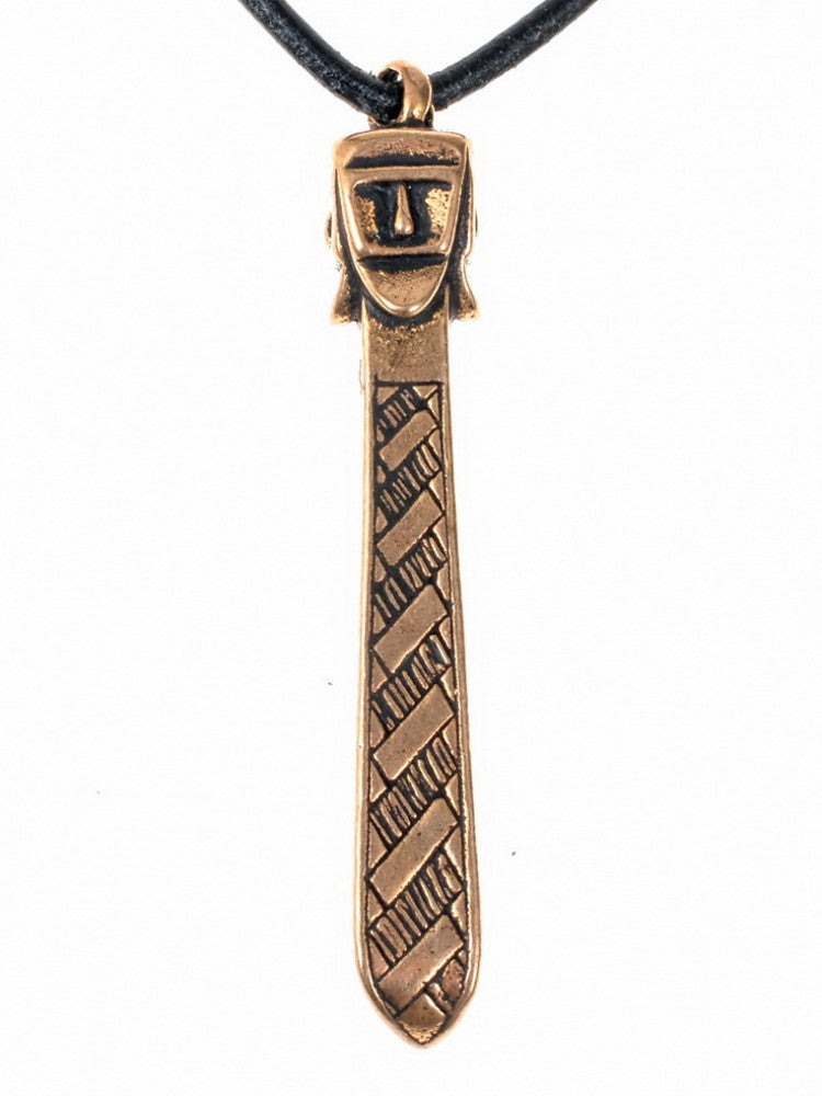 Slave Svantevit-amulette Wolin, IXe-Xe siècle, bronze