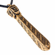 Slave Svantevit-amulette Wolin, IXe-Xe siècle, bronze