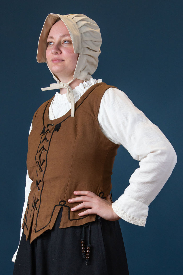 Damen verdoppelt Christine braun
