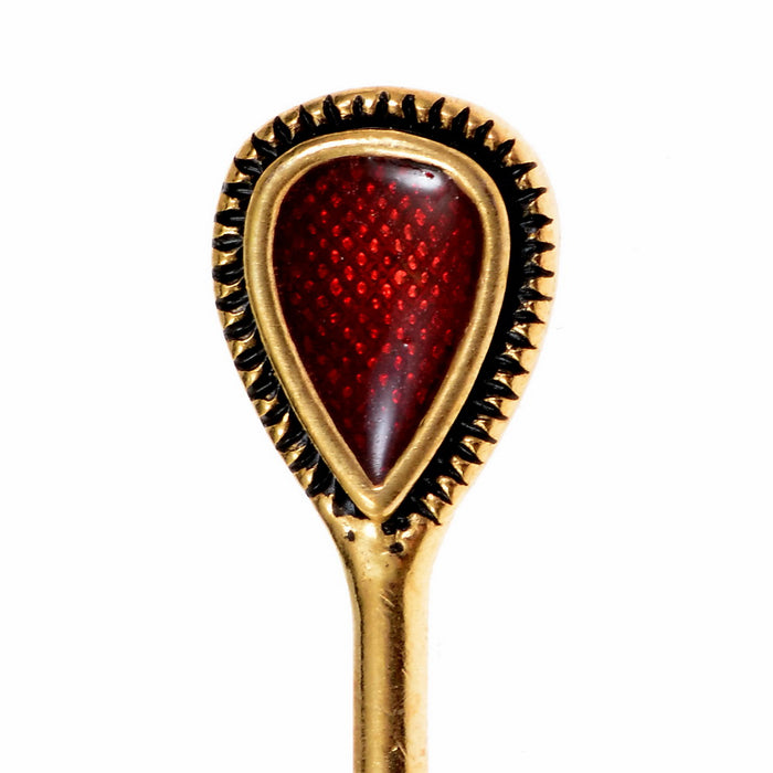 Trumpington veil pin, 7th century, bronze