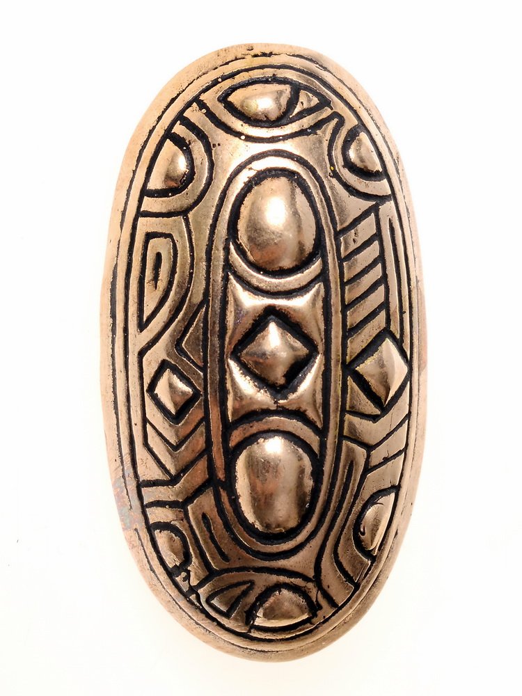 Vikingschaalfibula, Truso, brons