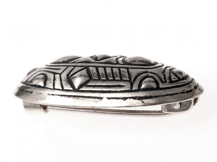 Vikingschaalfibula, Truso, brons