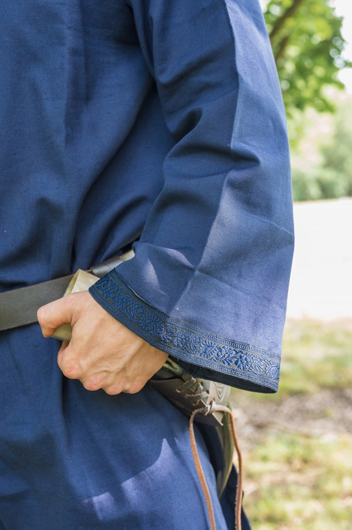 Keltische tuniek Finn, blauw