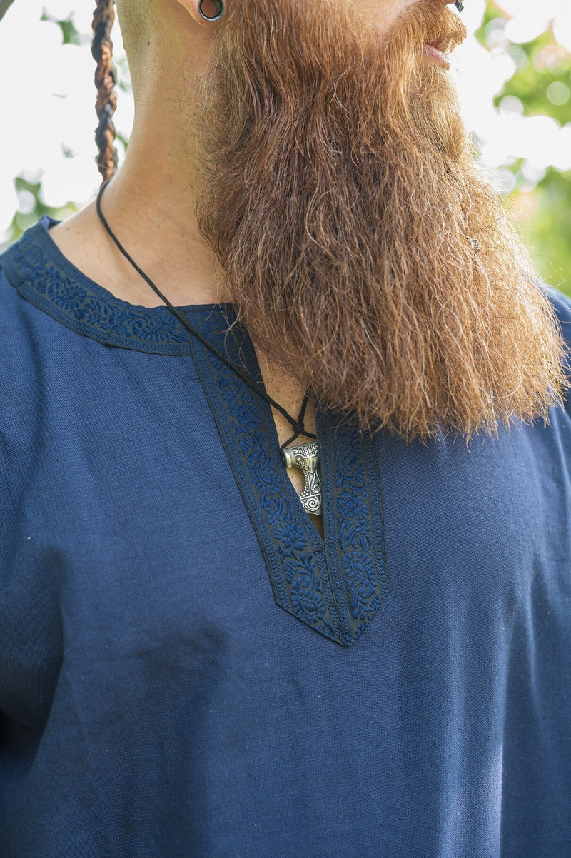 Keltische Tunika Finn, blau