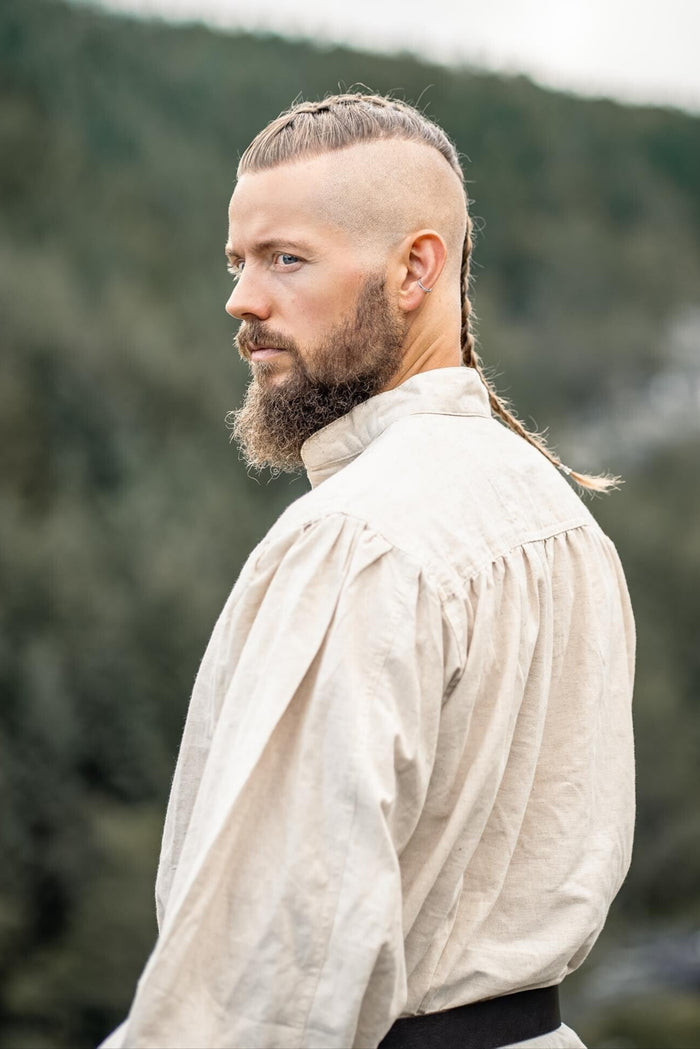 Middelalderlig skjorte, creme