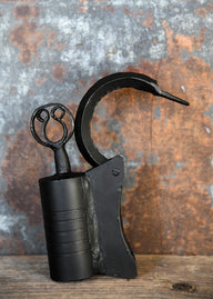 Gesmeed ijzeren hangslot