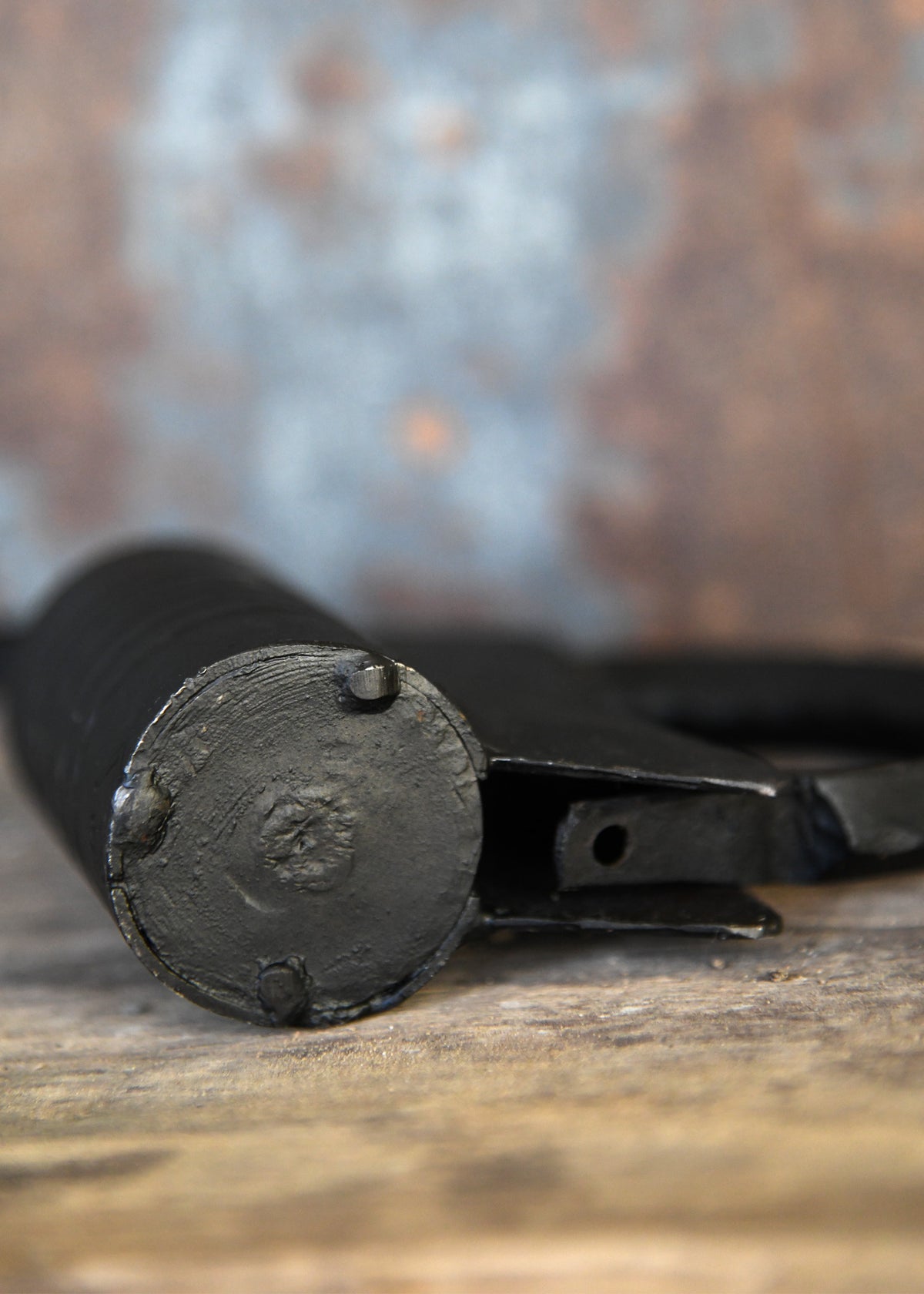 Gesmeed ijzeren hangslot