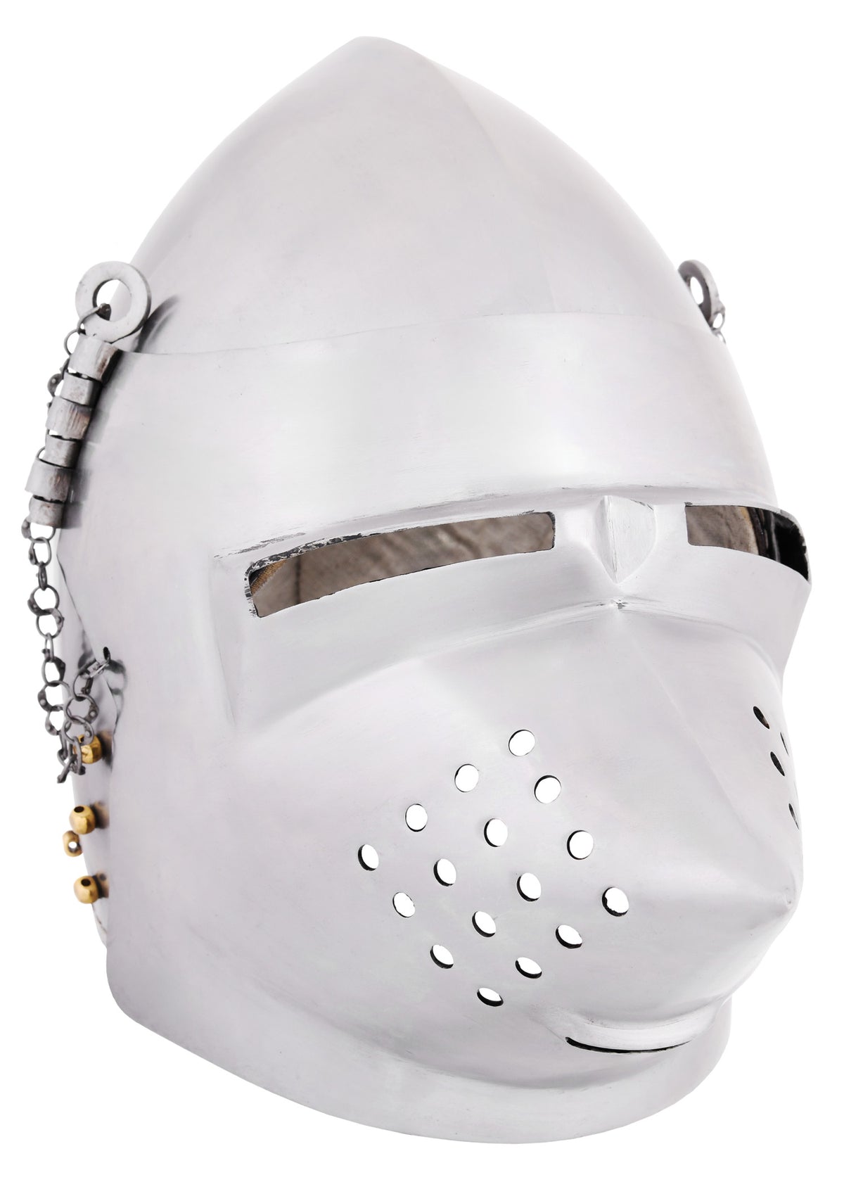 Schweinsnasen Bascinet, 2 mm (battle-ready)