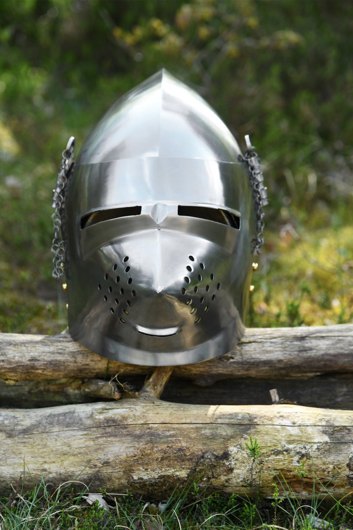 Schweinsnasen Bascinet, 2 mm (battle-ready)