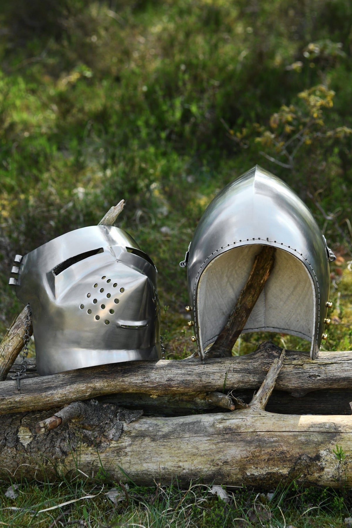 Schweinsnasen Bascinet, 2 mm (battle-ready)