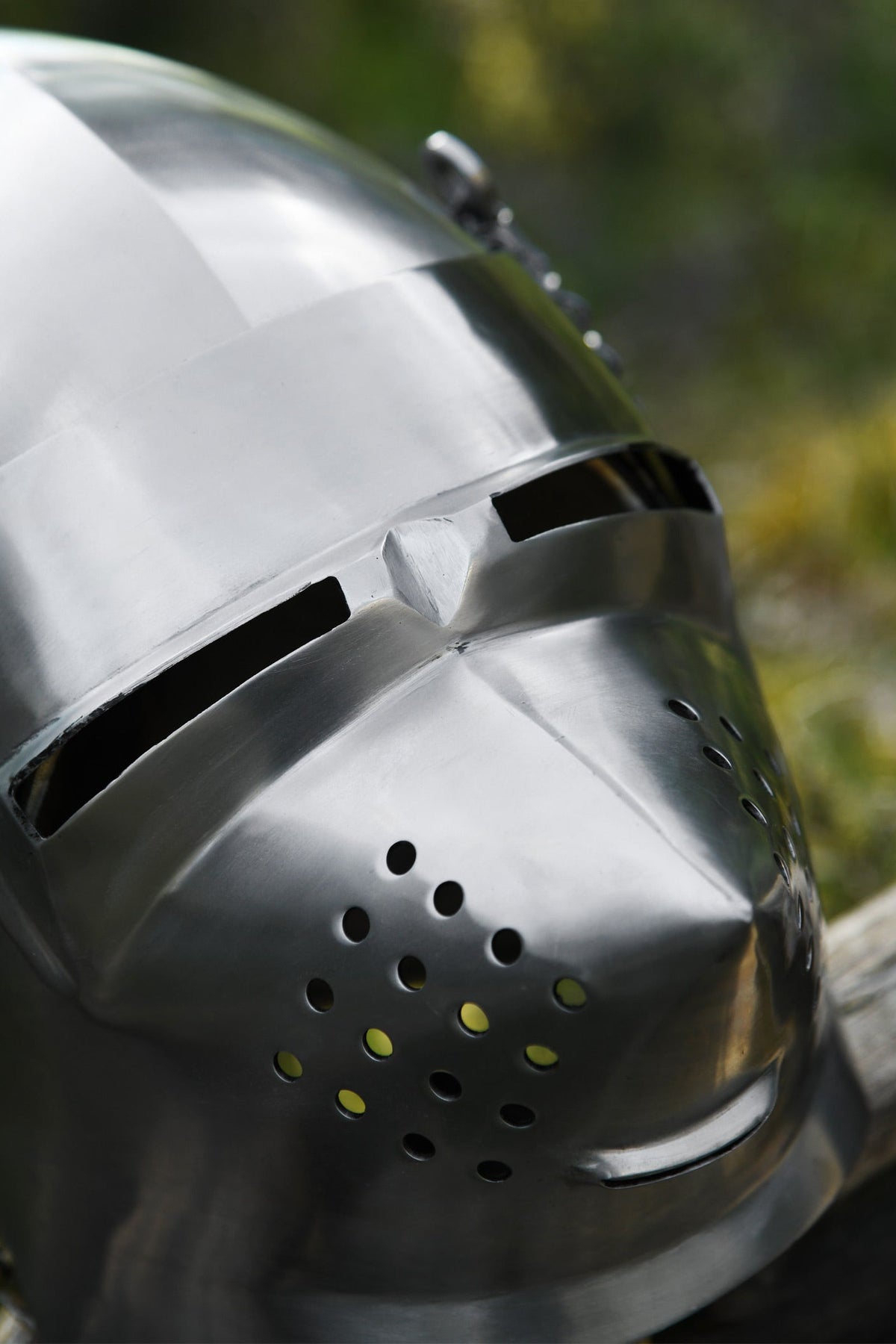 Schweinsnasen Bascinet, 2 mm (battle-ready)